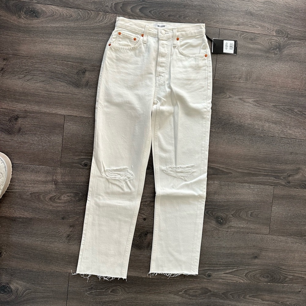 Re/done 70s Stove Pipe Jeans